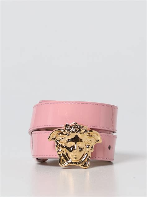 young versace pink belt